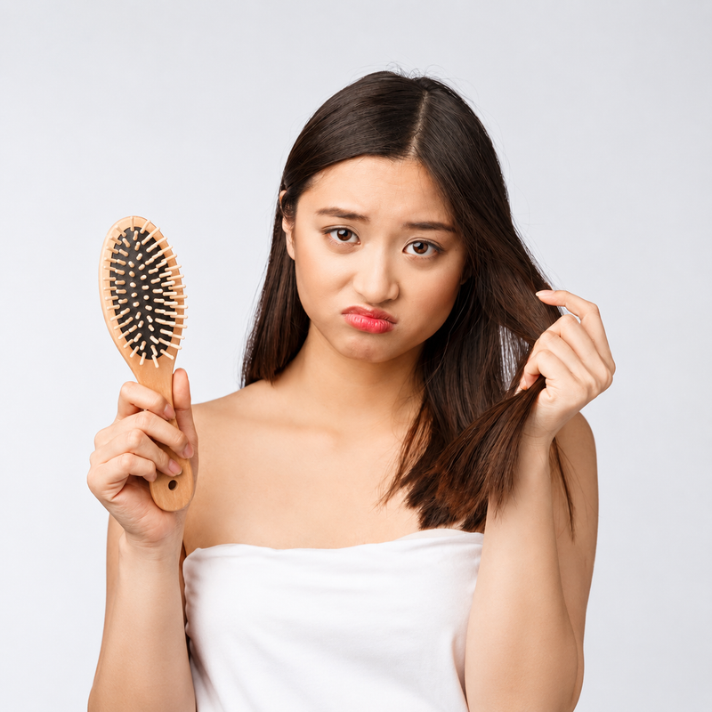 Rambut selalu rontok, Apakah wajar?