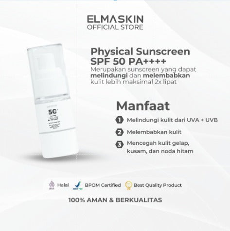 Physical Sunscreen Spf 50 PA ++++