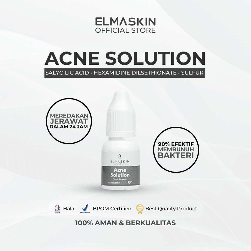 Acne Solutions Obat Totol Jerawat - elmaskin.id