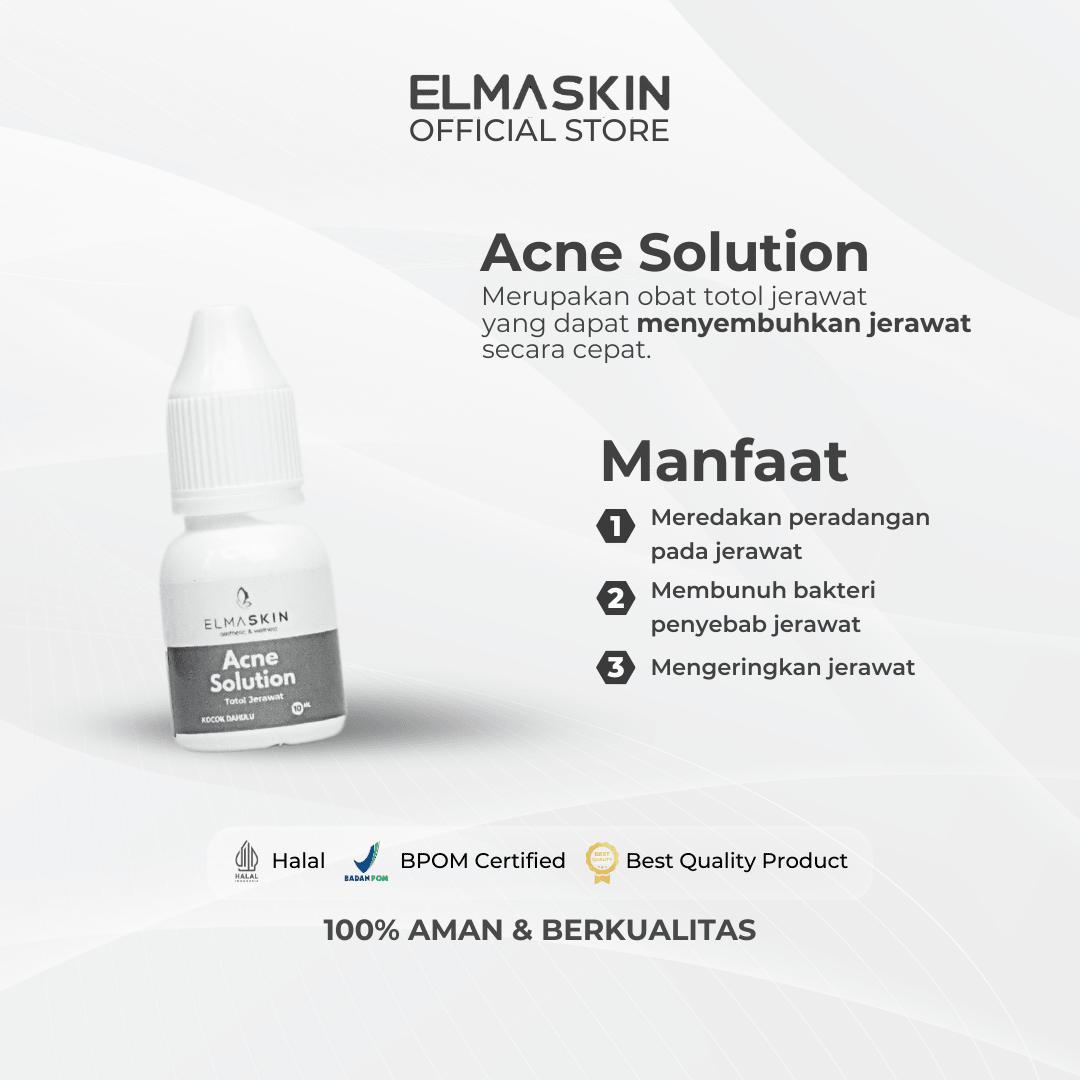 Acne Solutions Obat Totol Jerawat - elmaskin.id