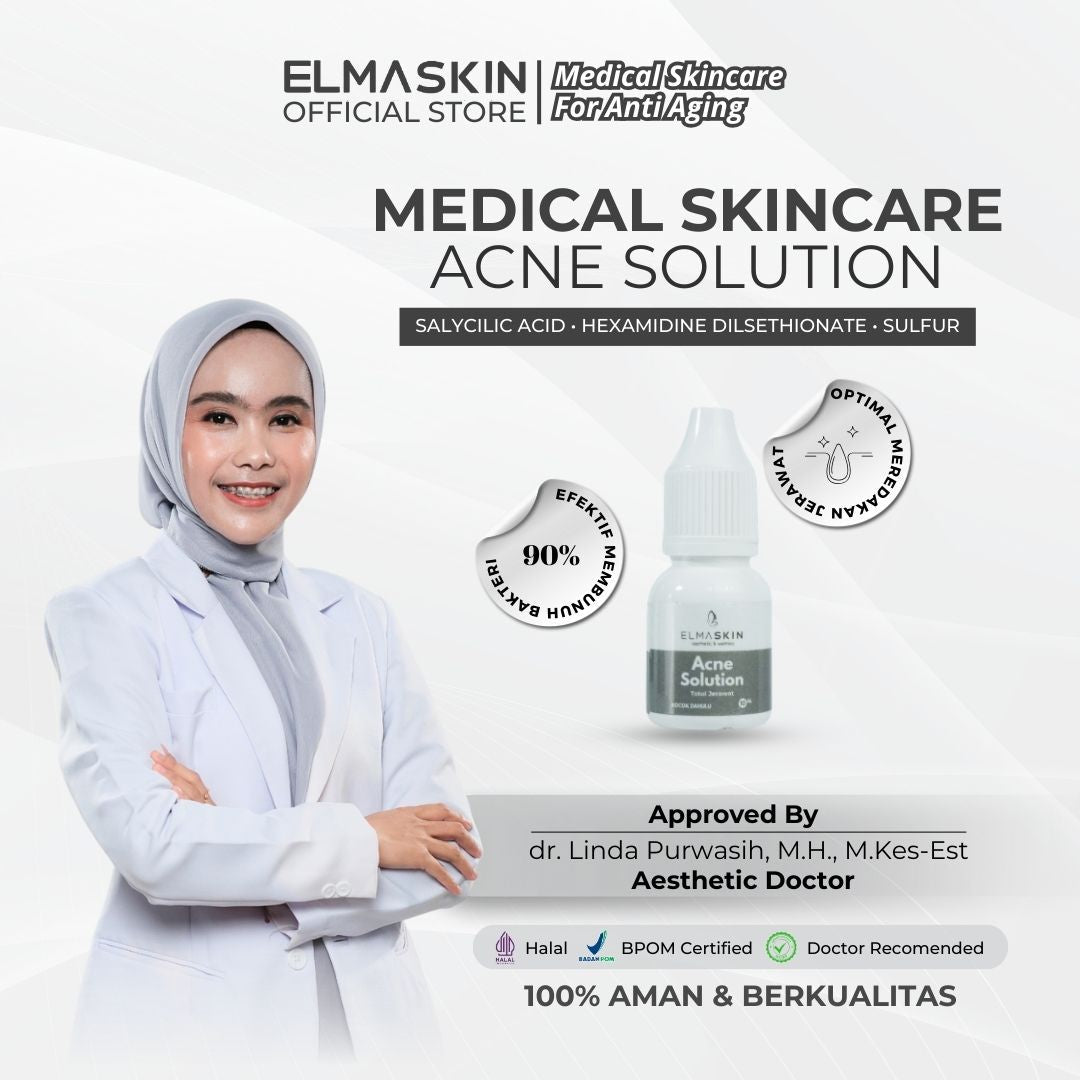 Acne Solutions Obat Totol Jerawat Cepat Kering - elmaskin.id