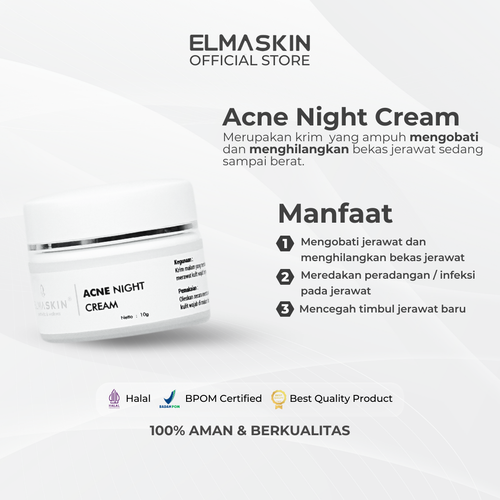 Acne Night Cream Anti Jerawat