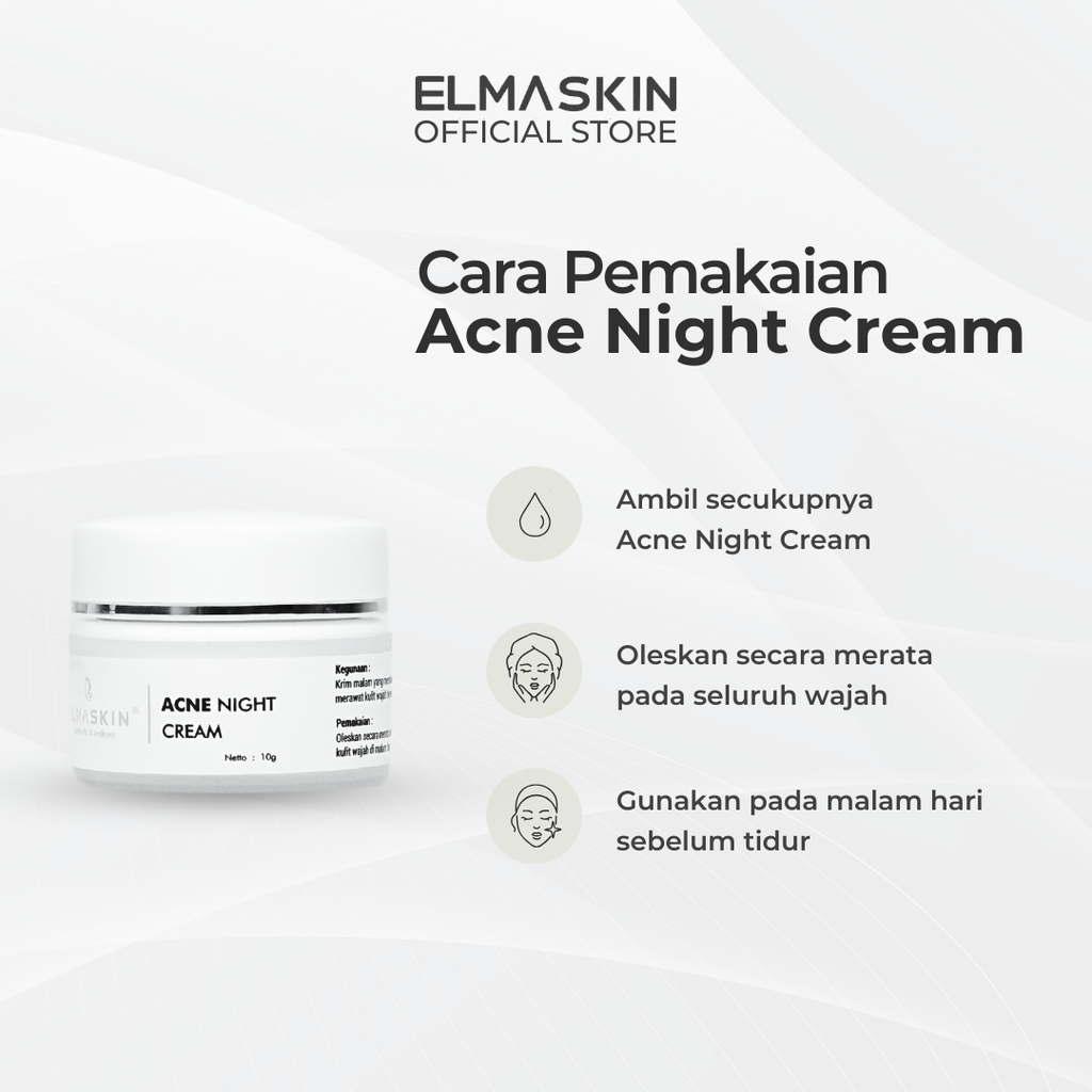 Acne Night Cream Anti Jerawat