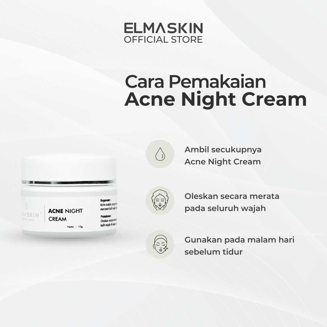 Acne Night Cream Anti Jerawat