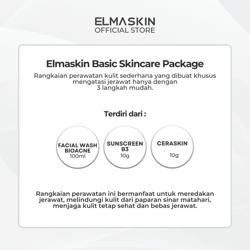 Basic Skincare Package - elmaskin.id