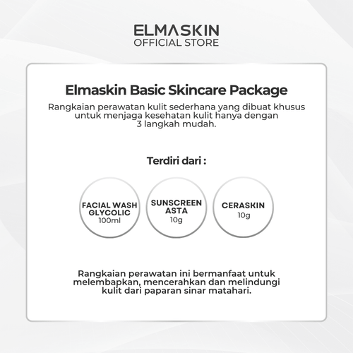 Basic Skincare Package - elmaskin.id