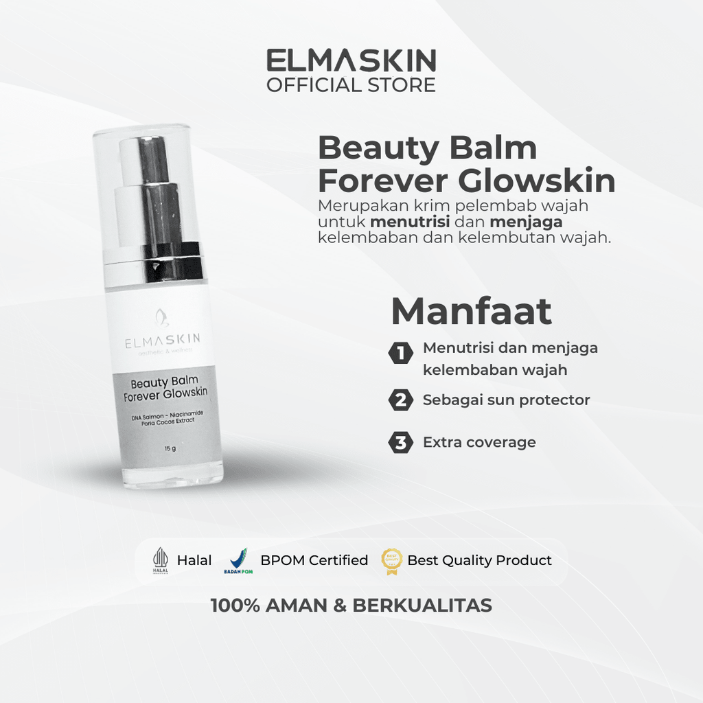 Beauty Balm Forever Glow Skin Spf 50 PA ++++ - elmaskin.id