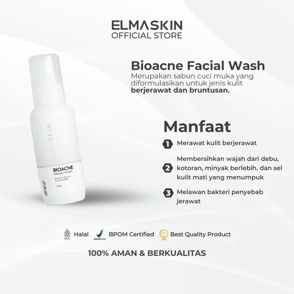 Bioacne Facial Wash - elmaskin.id