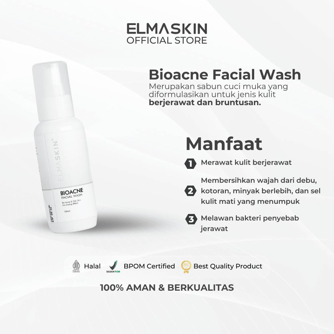Bioacne Facial Wash - elmaskin.id