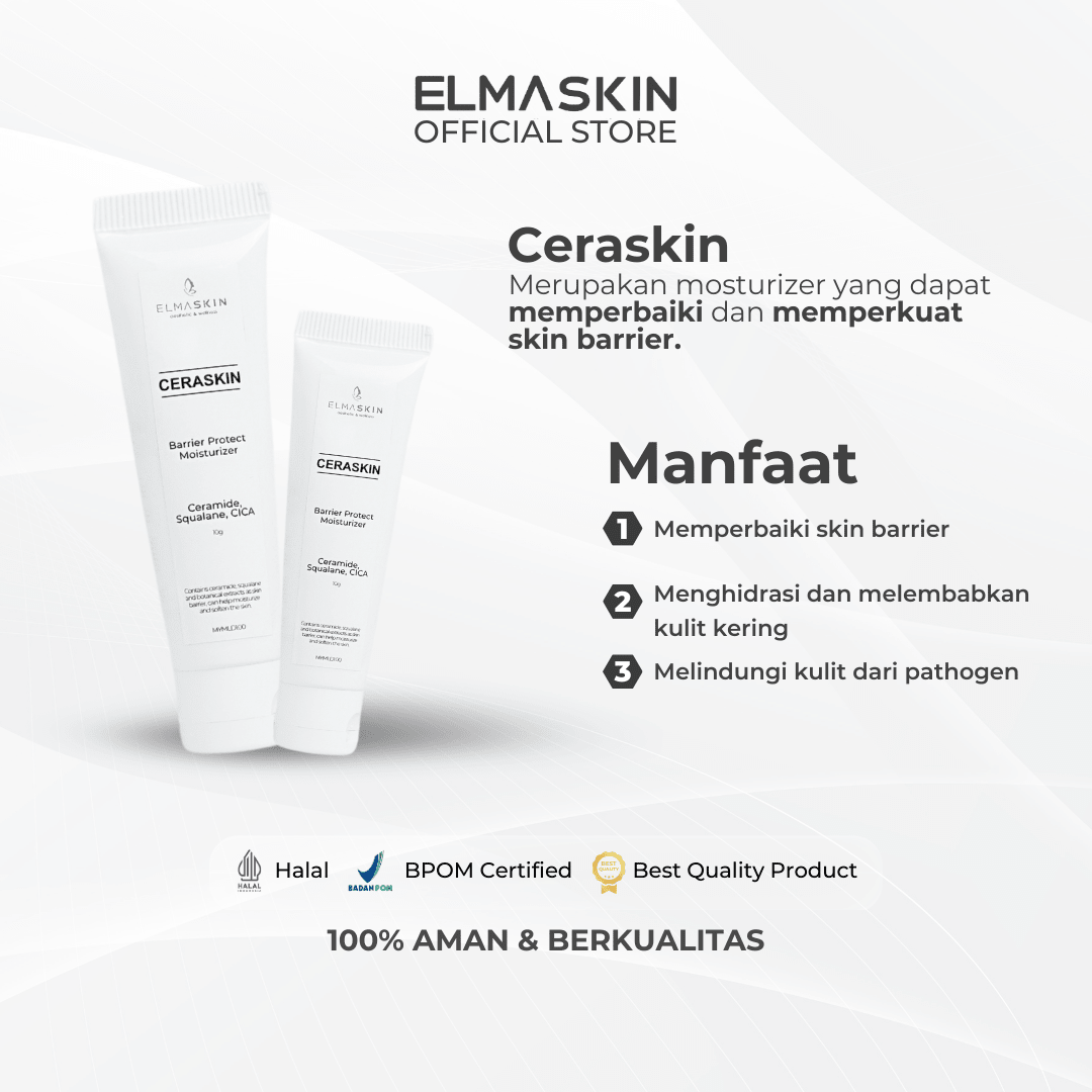 Ceraskin Moisturizer Skin Barrier Repair - elmaskin.id