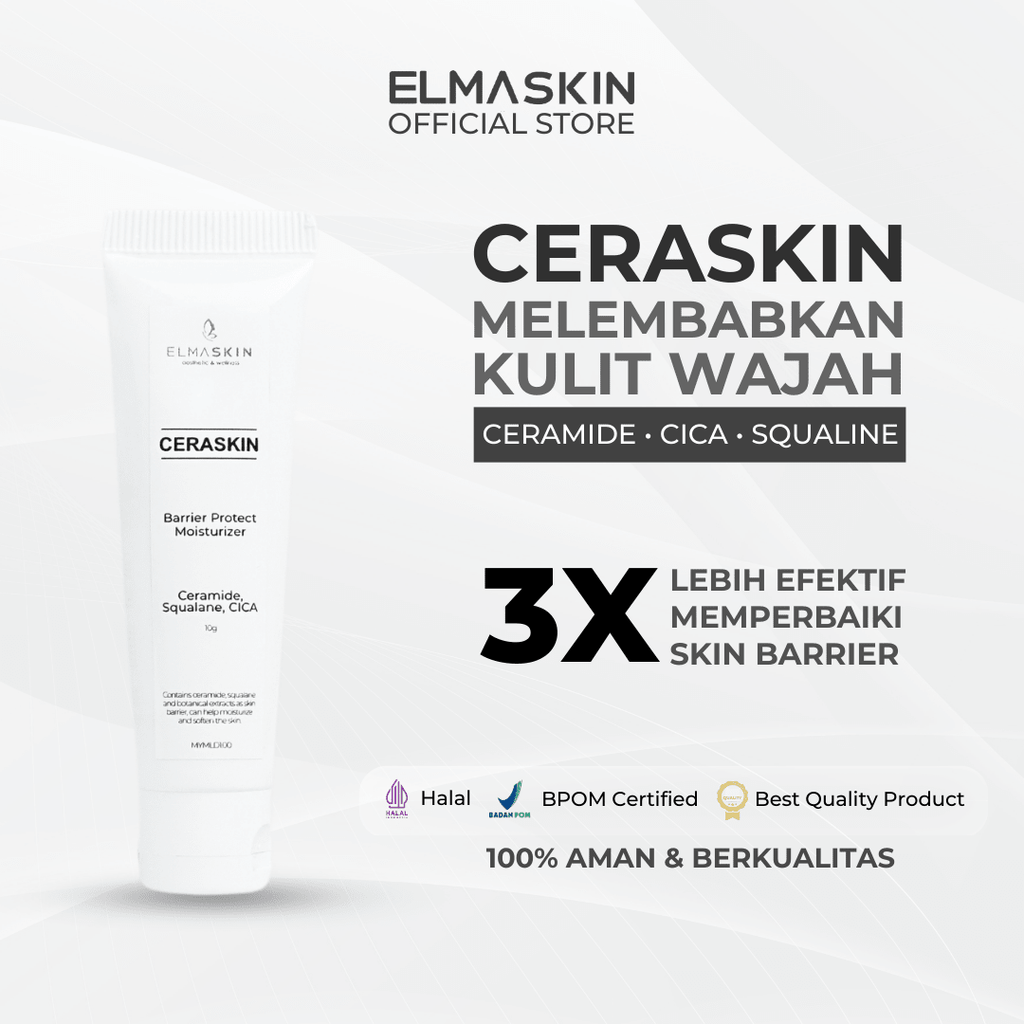 Ceraskin Moisturizer Skin Barrier Repair - elmaskin.id