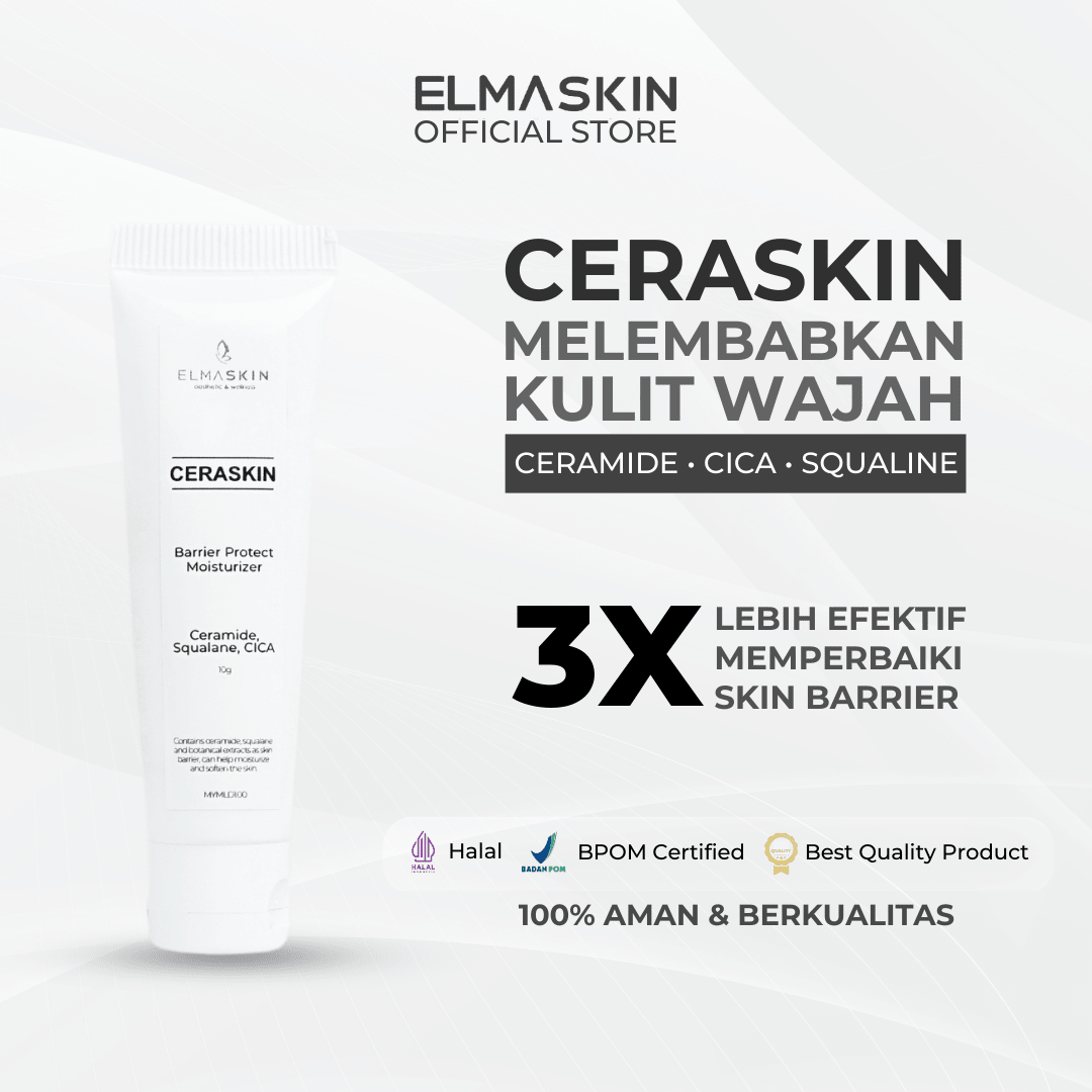 Ceraskin Moisturizer Skin Barrier Repair - elmaskin.id