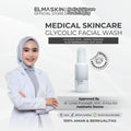 Glycolic Facial Wash AHA Glycolic Acid - elmaskin.id