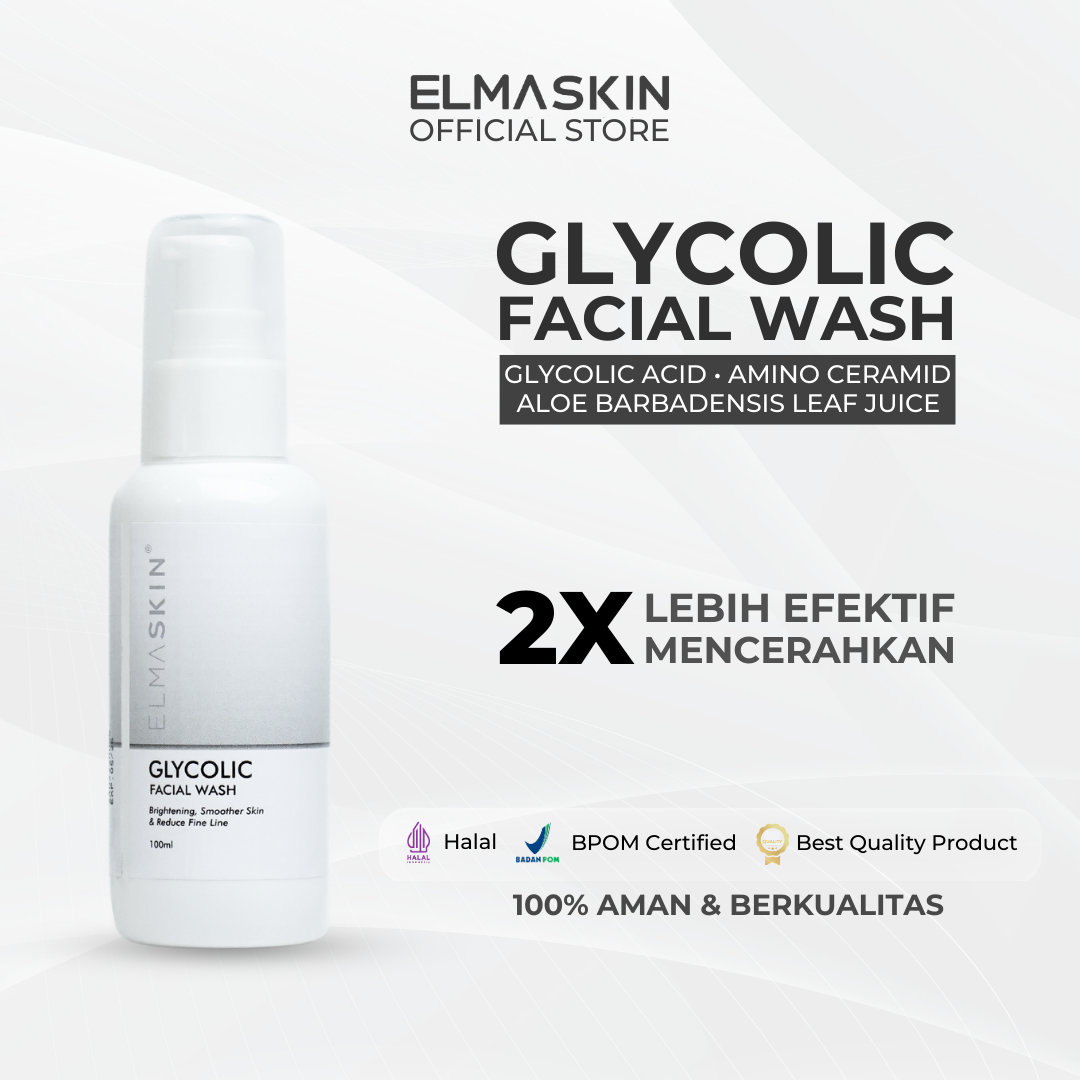 Glycolic Facial Wash AHA Glycolic Acid