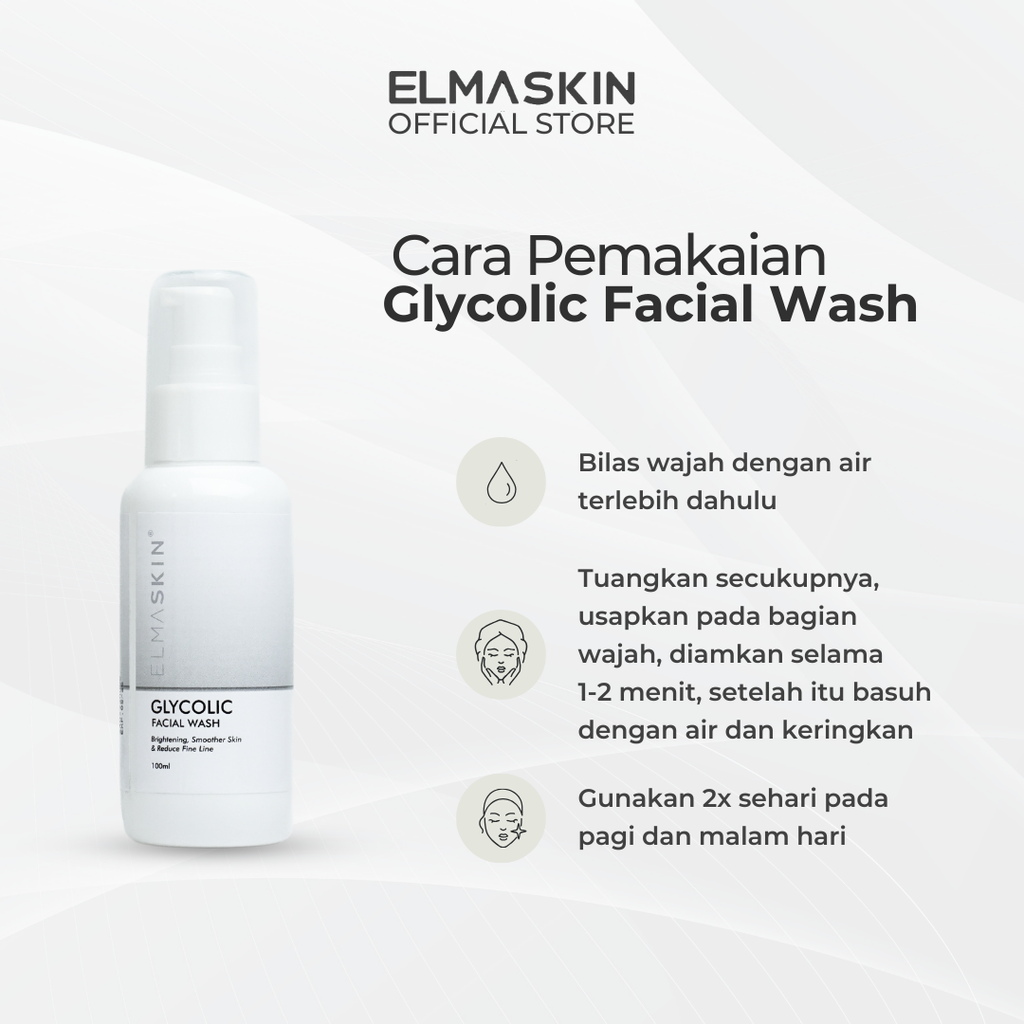 Glycolic Facial Wash AHA Glycolic Acid
