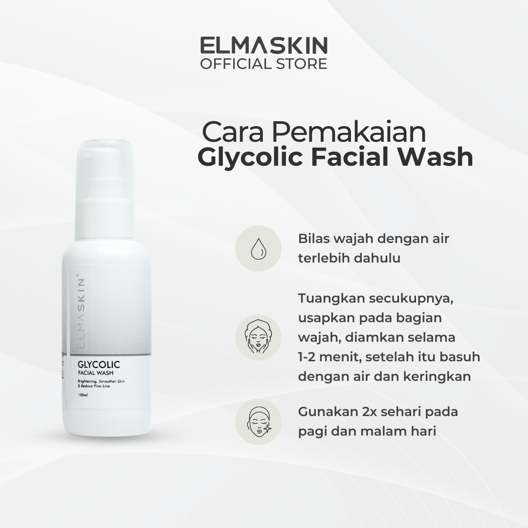 Glycolic Facial Wash AHA Glycolic Acid
