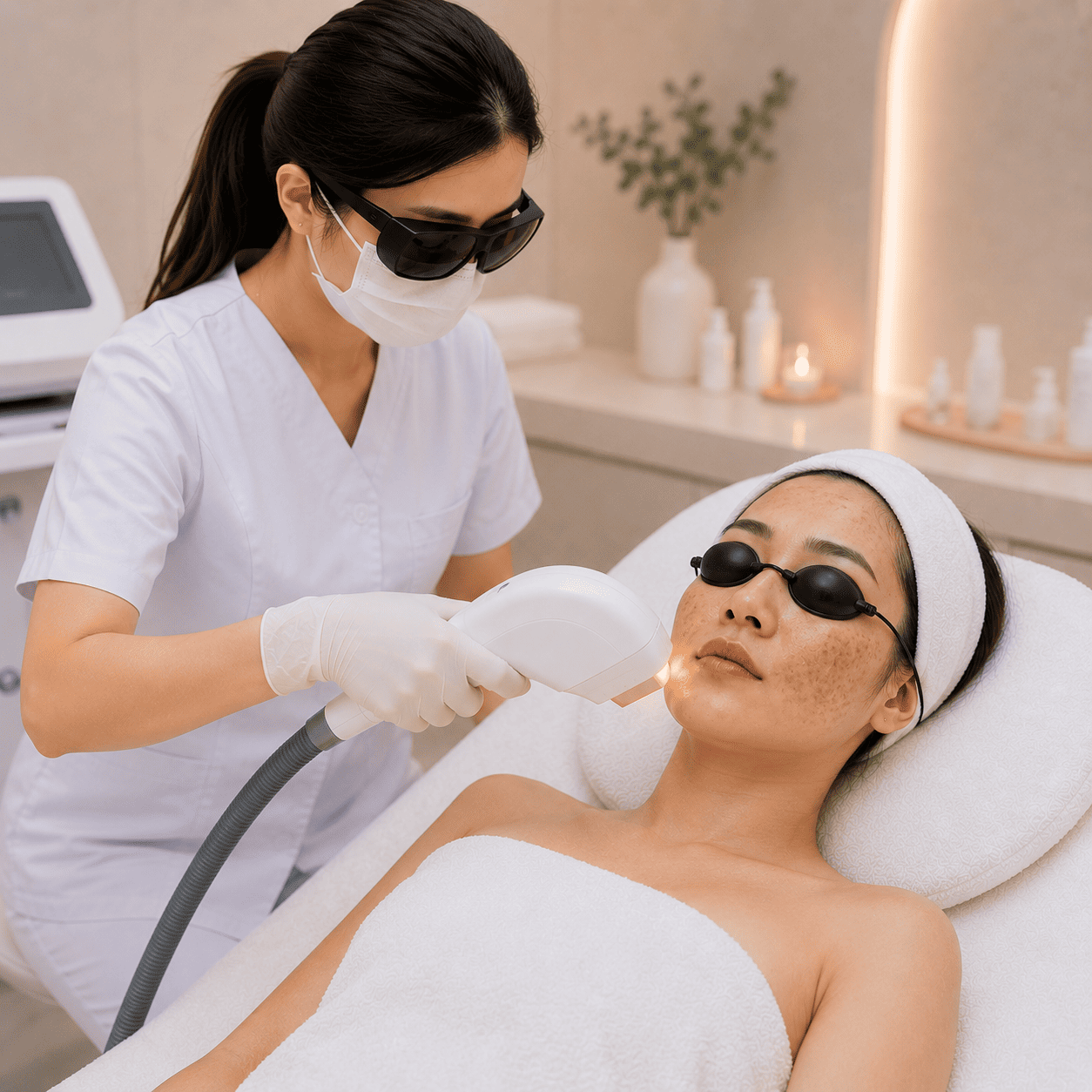 Laser Melasma - elmaskin.id