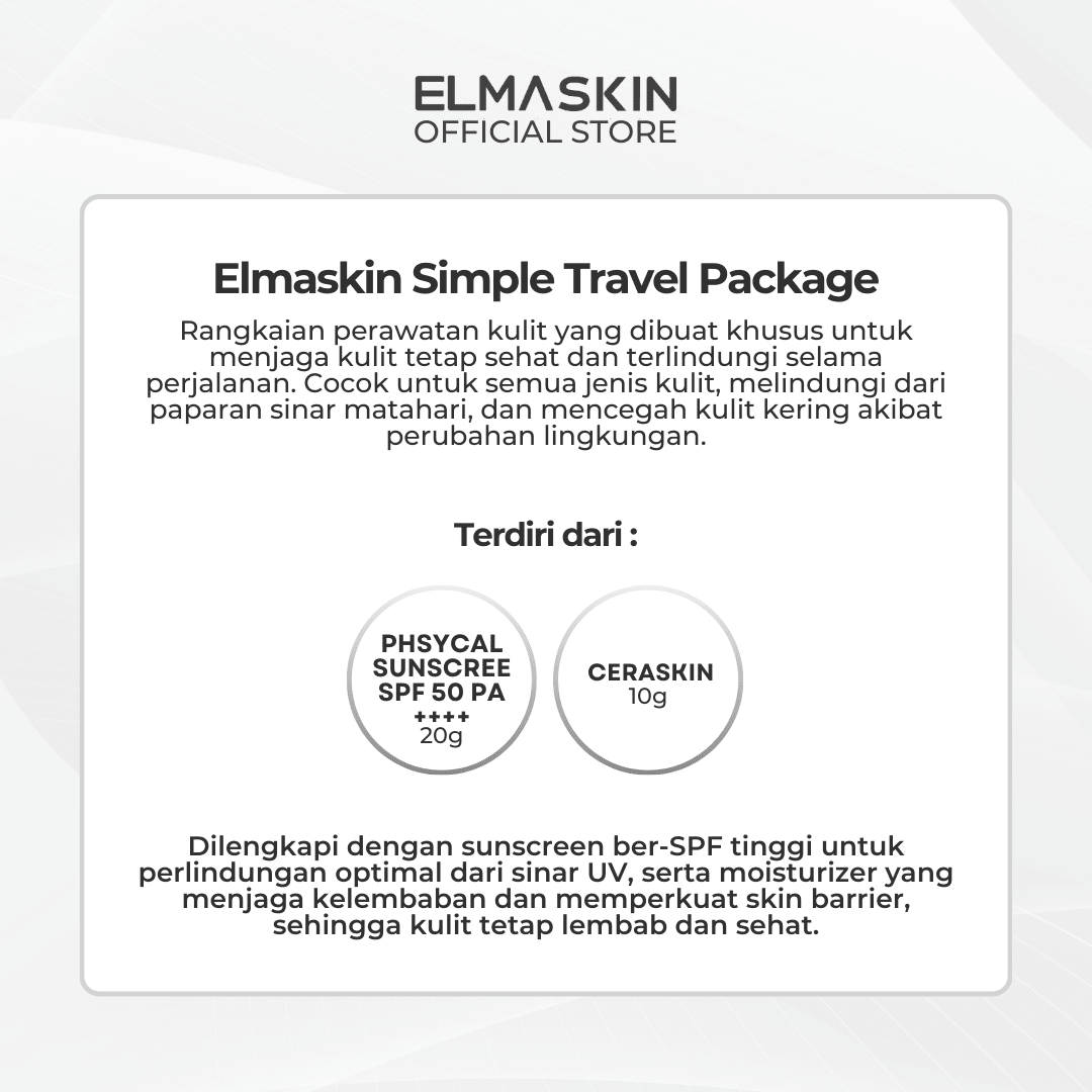 Skincare Travel Package - elmaskin.id